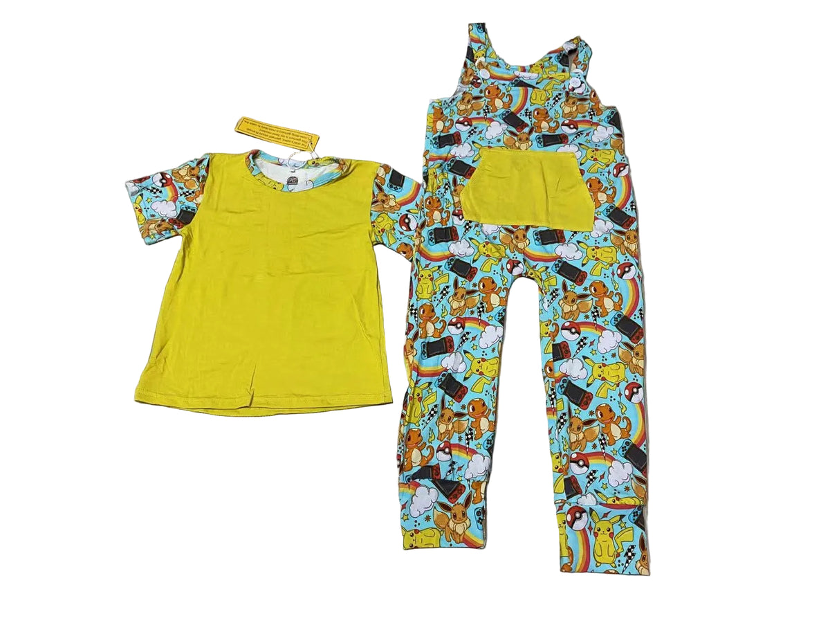 Poke gamers overalls