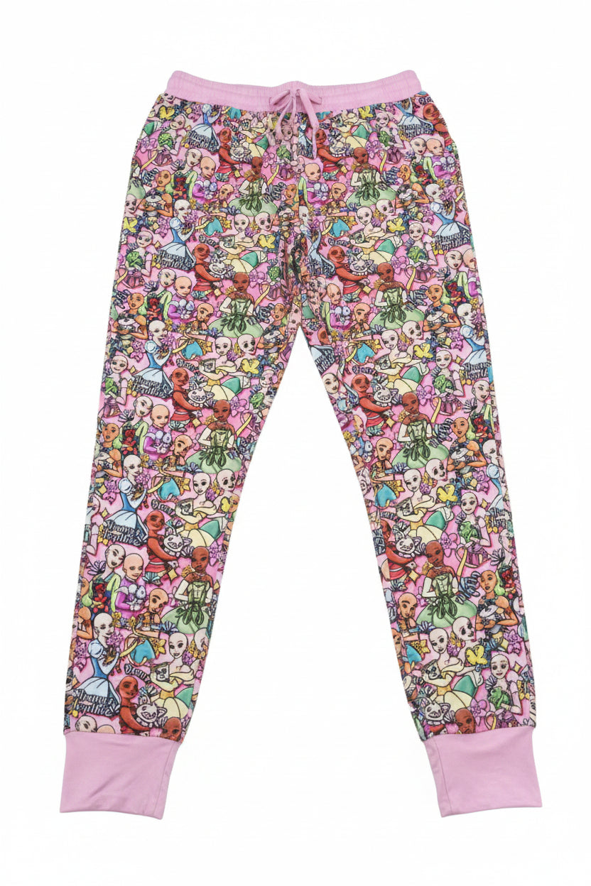 Fight like a princess adult Jogger