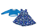 Old school power gamer dress set, 2pc