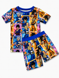 Blue seven star pajamas