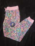 Pastel Flowers Adult Jogger