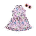 Princesses yoga dress with built-in shorts